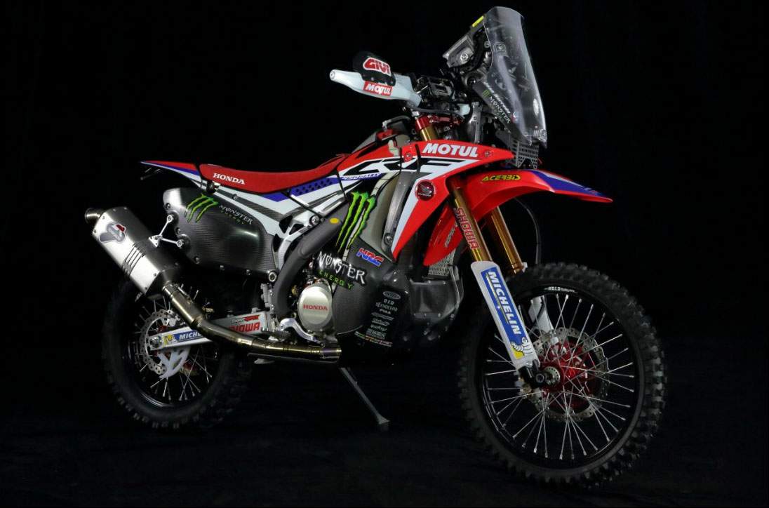 2017 Honda CRF 450 Rally Team Monster Energy